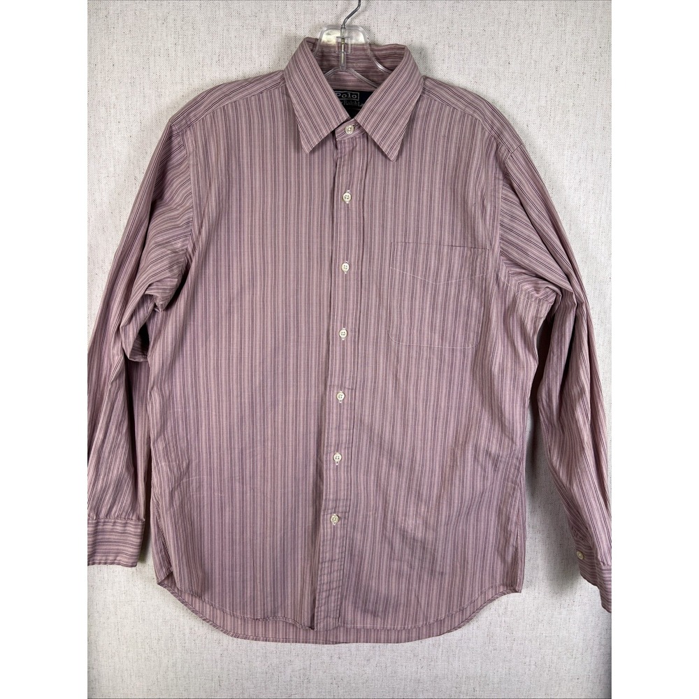 Polo By Ralph Lauren Men's Alcott Small Long Sleeve Cotton Shirt (15 - 32/33)